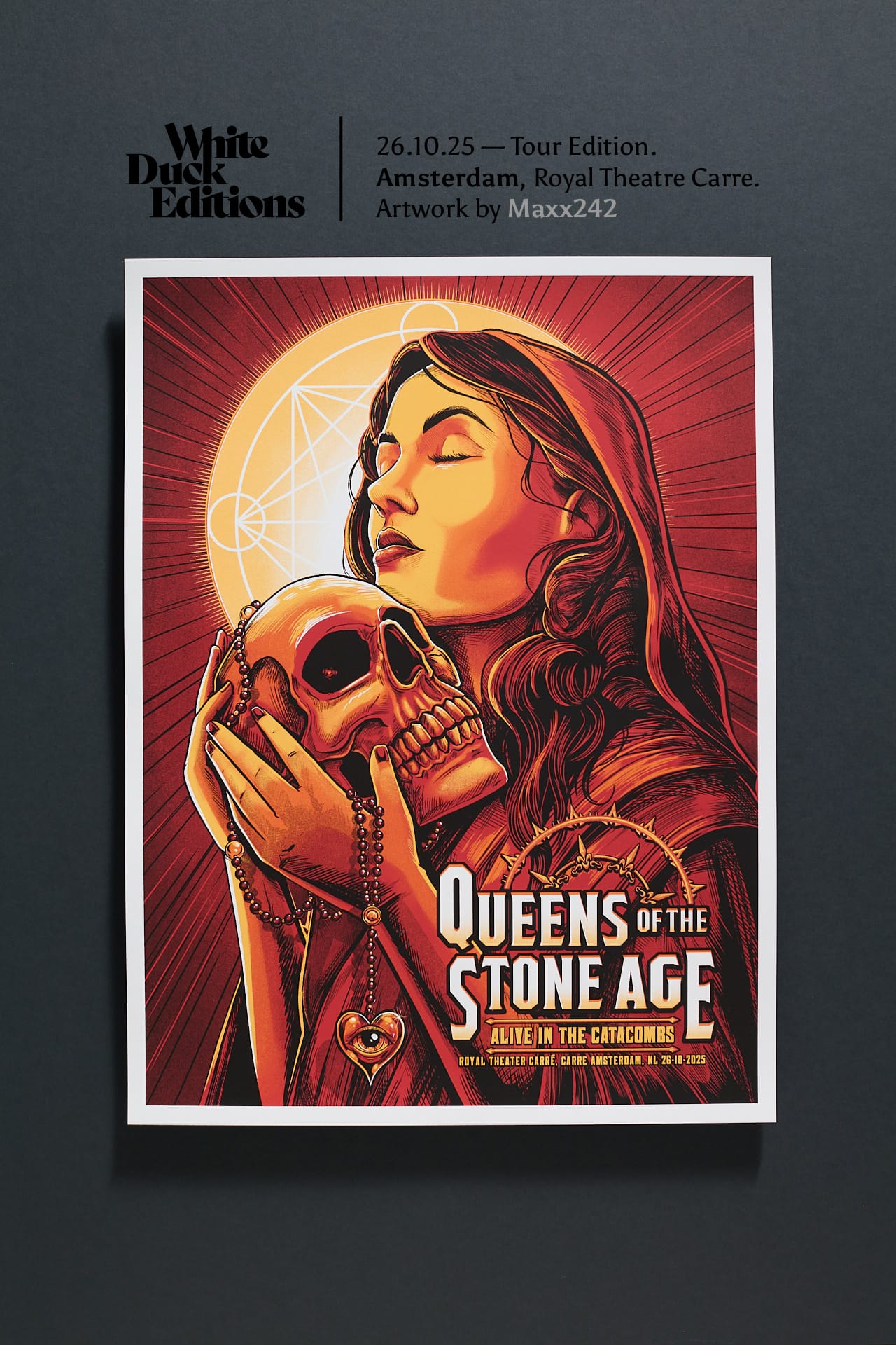 26.10.25 — Tour Edition. Amsterdam, Royal Theatre Carre. Artwork by Maxx242