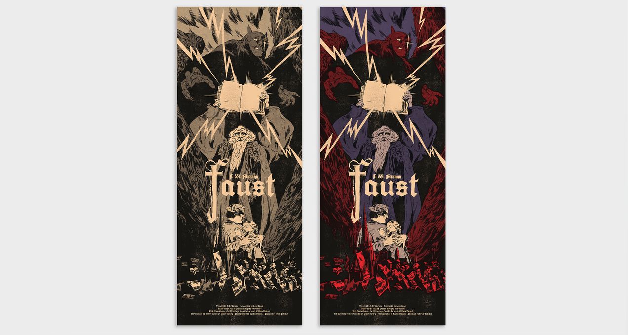 F.W. Murnau’s ‘Faust’ by Johnny Dombrowski