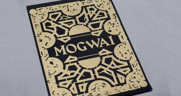 Mogwai tour posters.